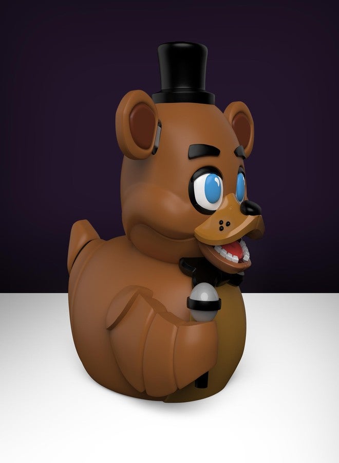 TUBBZ First Edition: Five Nights at Freddy's - Freddy Fazbear Cosplaying Rubber Duck Vinyl Figure - Image 4